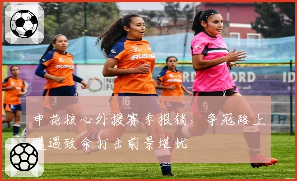 申花核心外援赛季报销，争冠路上遭遇致命打击前景堪忧